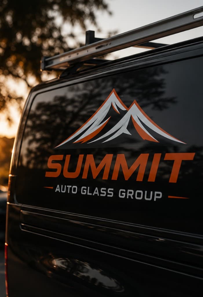 Summit Auto Glass Group mobile service van